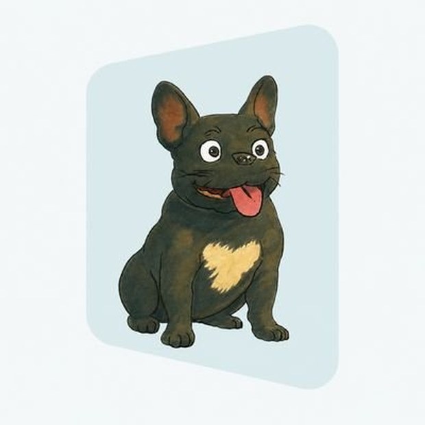 Sugiduinoのキャラクターの犬のイラスト
